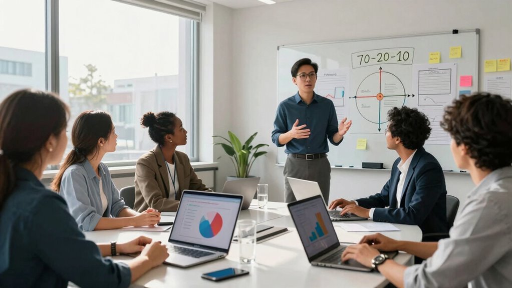 implementing 70 20 10 framework