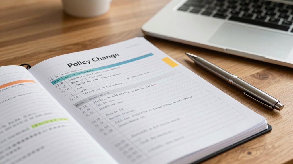 policy change documentation essentials