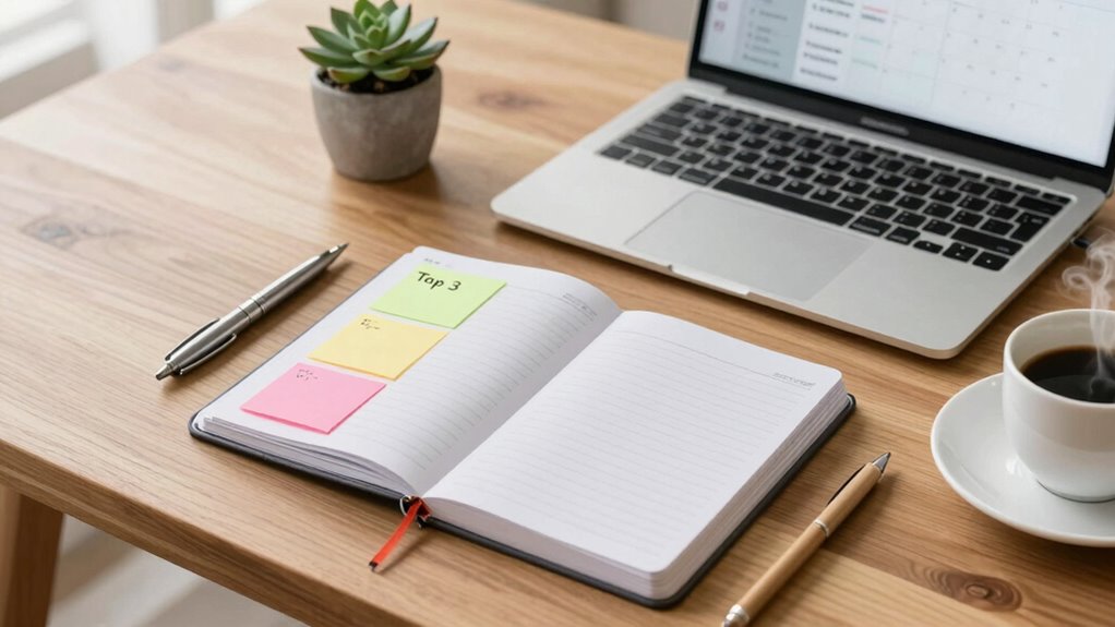 prioritize goals stay organized