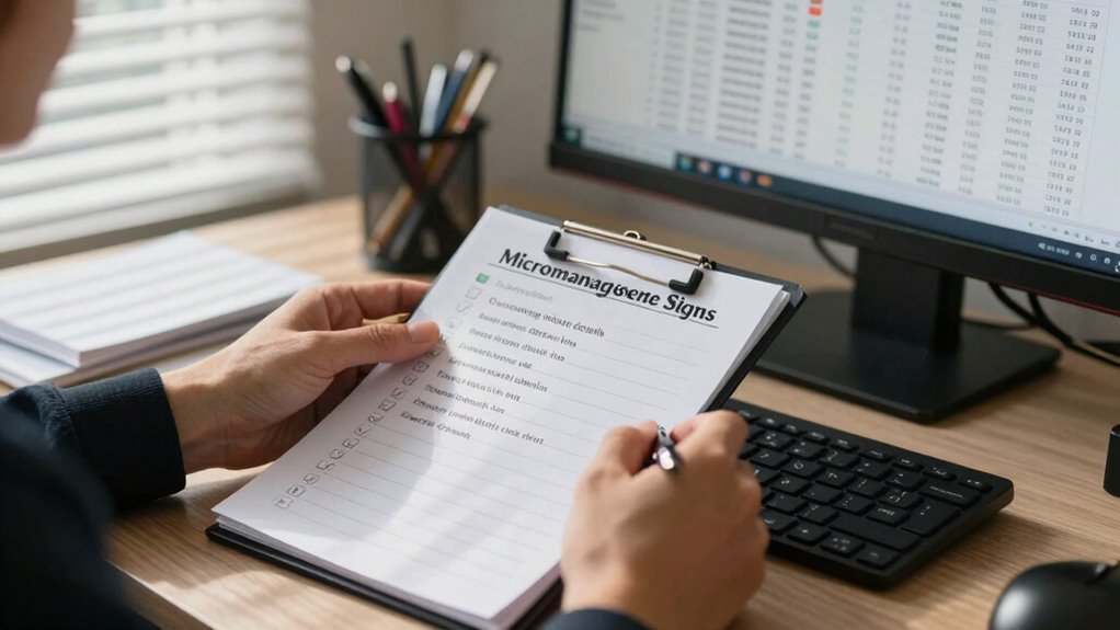 recognize control signs early