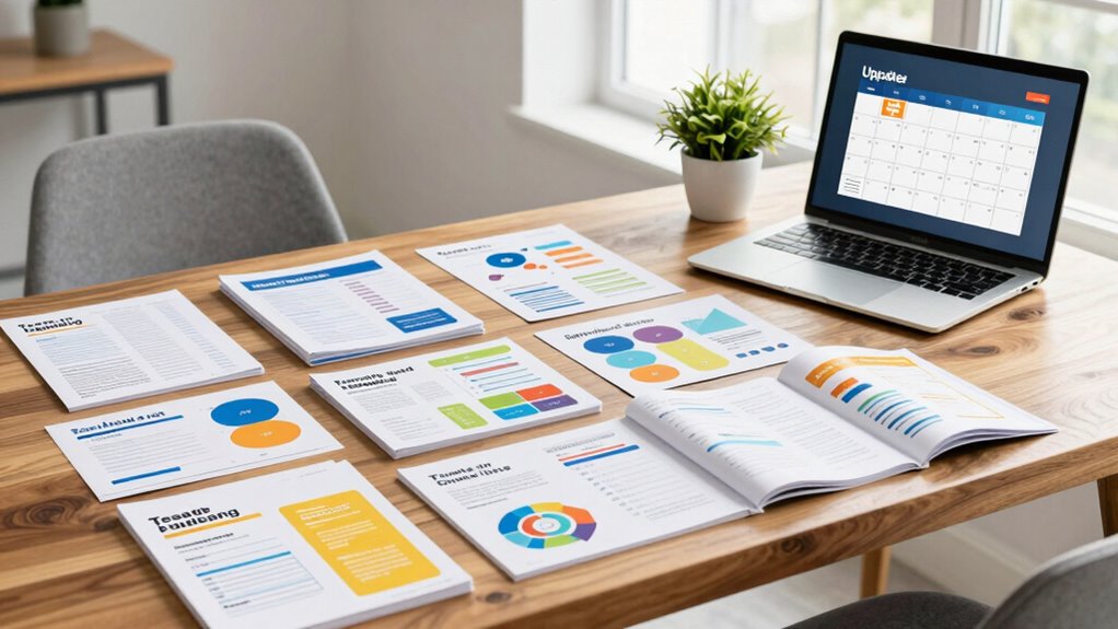 schedule consistent handbook updates