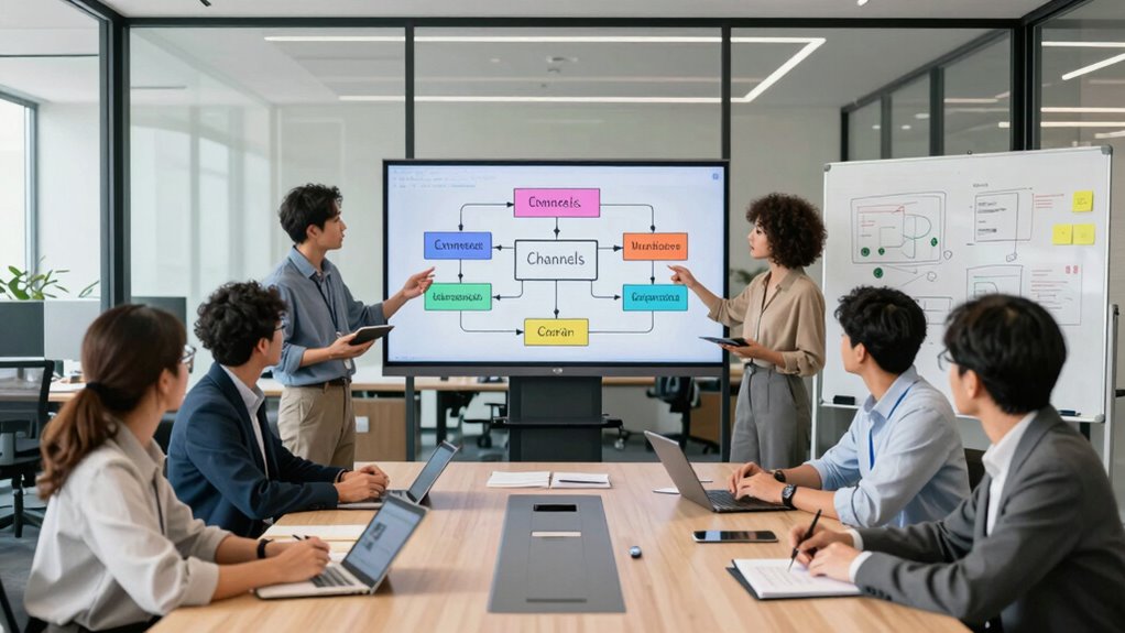 select appropriate communication tools