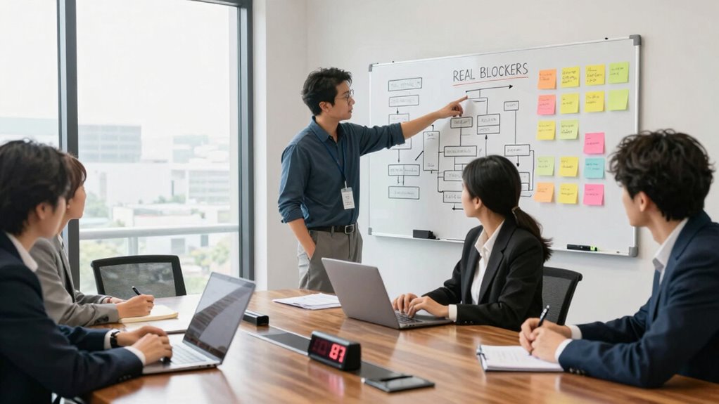 set clear follow up actions