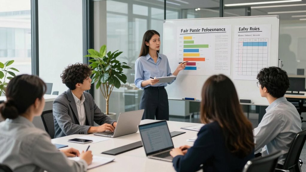 use objective performance metrics