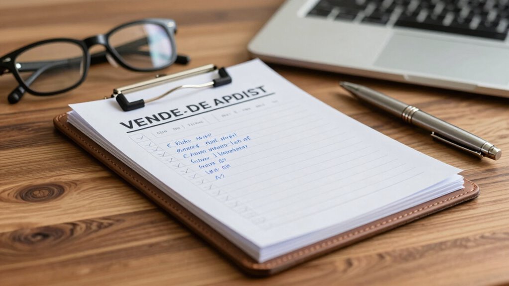 vendor risk management checklist