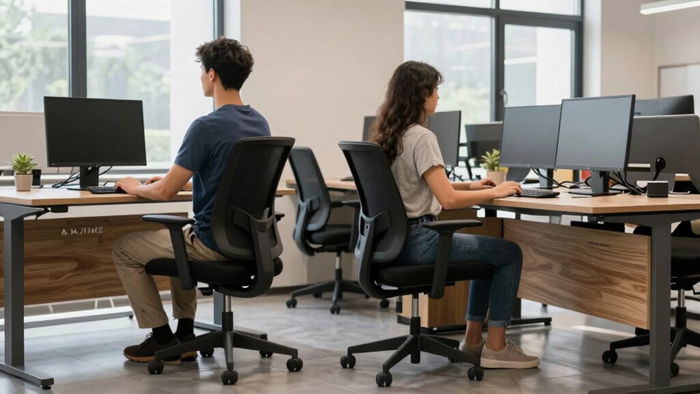 adjusting desk height properly