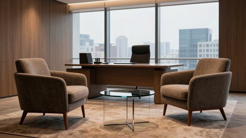 comfortable sustainable guest seating