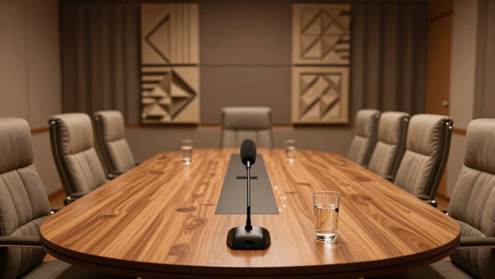 conference acoustics influence decisions