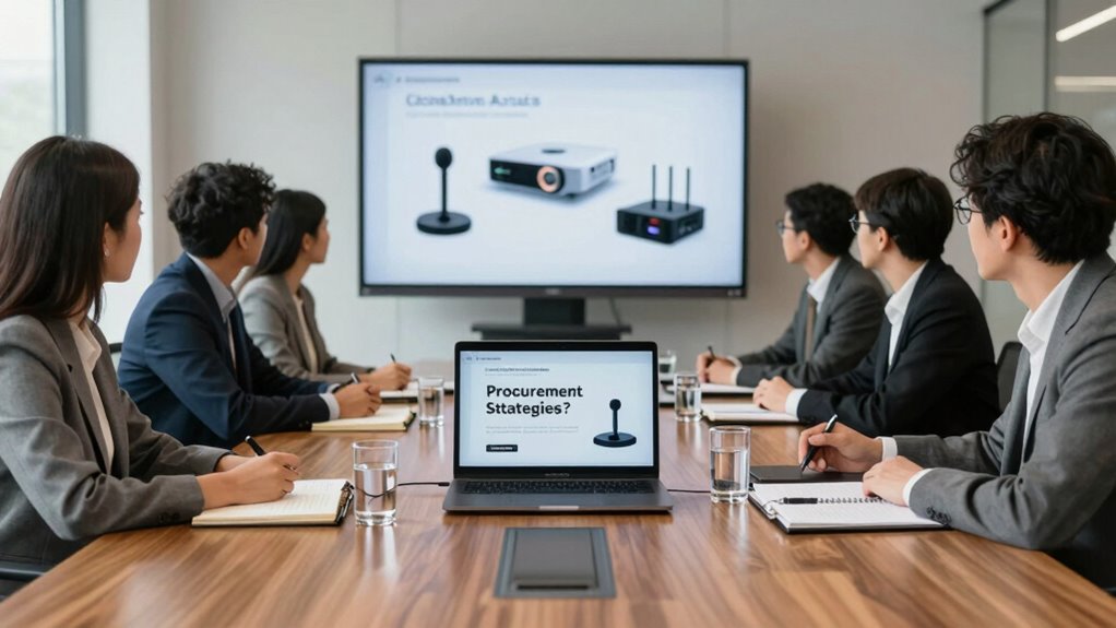 conference technology procurement questions