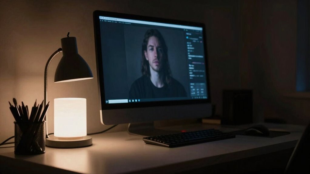 consistent professional lighting setup