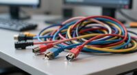 disorganized cables cause frustration