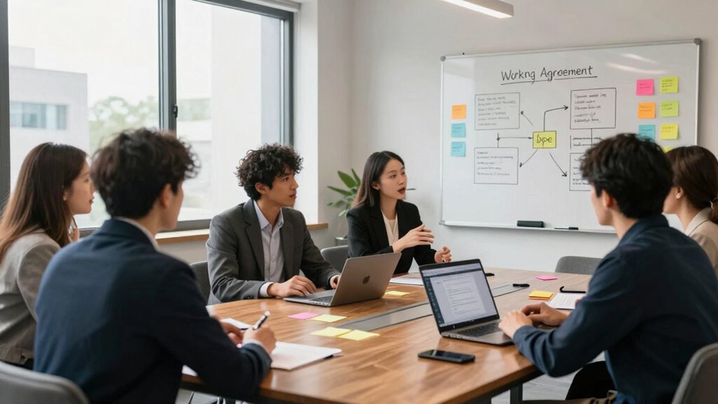 embed agreements into routines