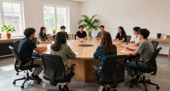 engaging workshop seating arrangement