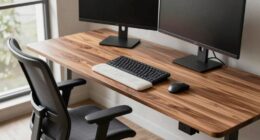 ergonomic desk setup tips