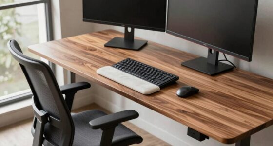ergonomic desk setup tips