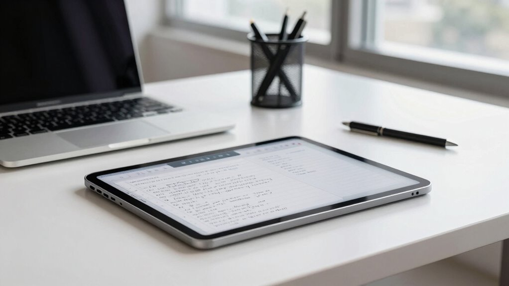 ergonomic note taking tools selection