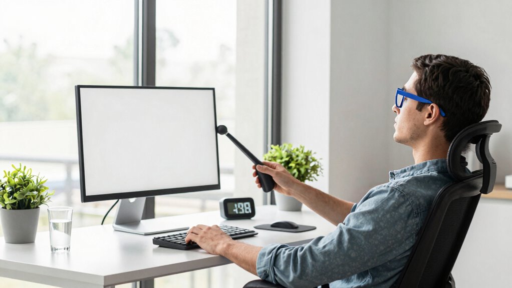 ergonomics and eye exercises