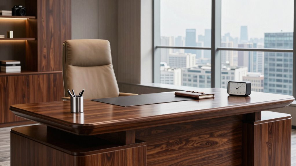 executive desks shape perceptions
