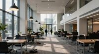 inefficient office visitor movement