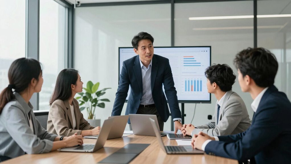 manager presence influences success