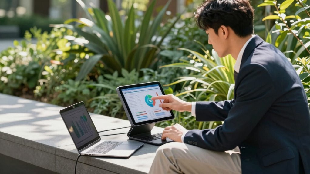 mobile screens enhance leadership