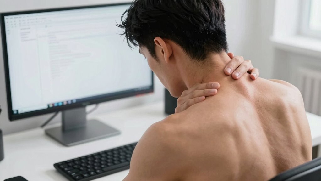 monitor height and posture