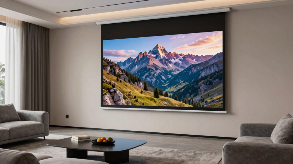 motorized vs manual screen selection