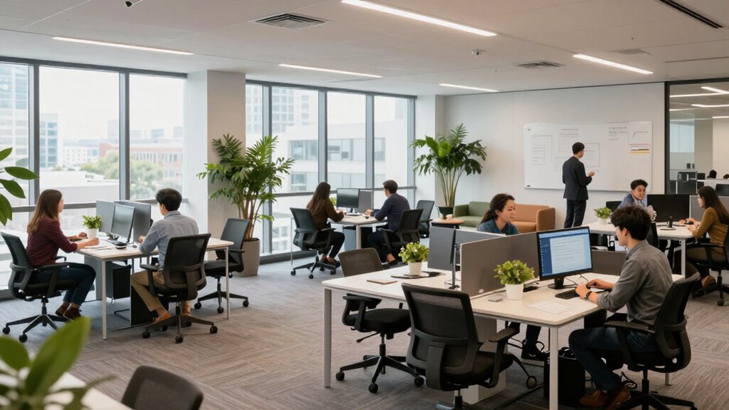 office layout influences teamwork