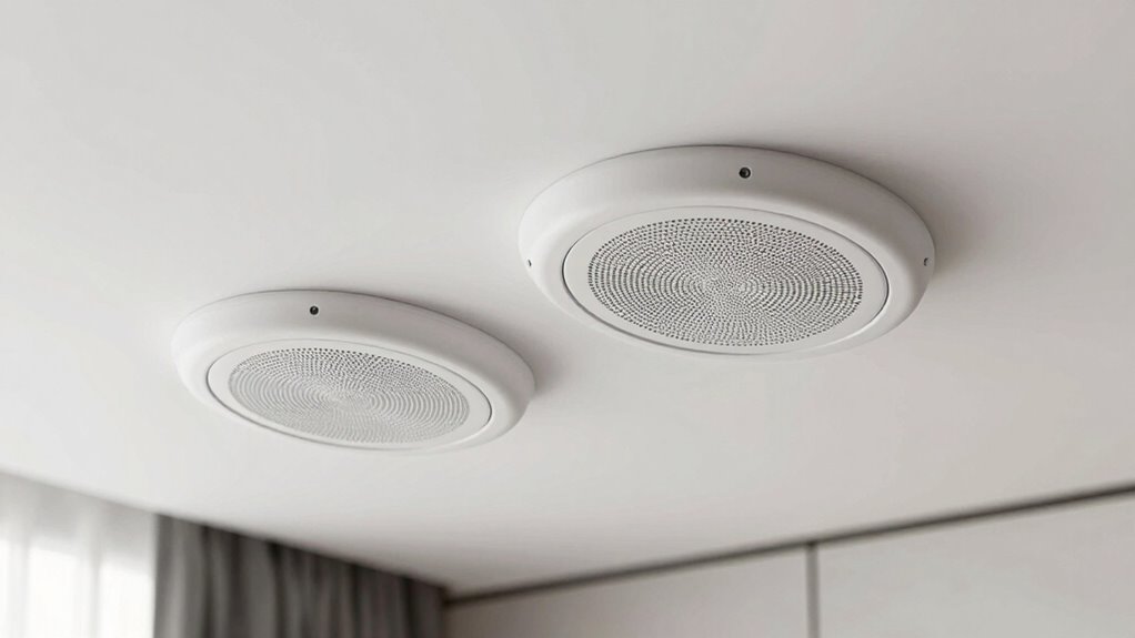 optimal ceiling speaker setup