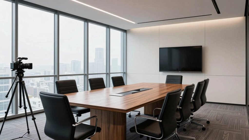 optimal meeting room camera placement
