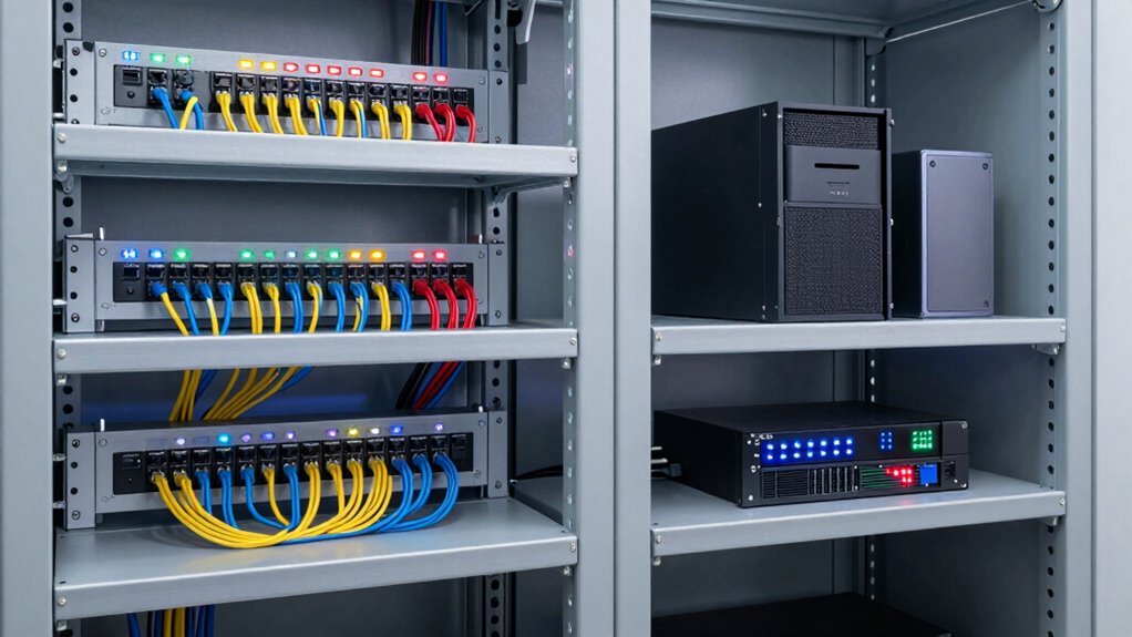 optimize small office network closet