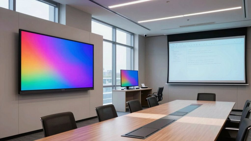 optimized room display size