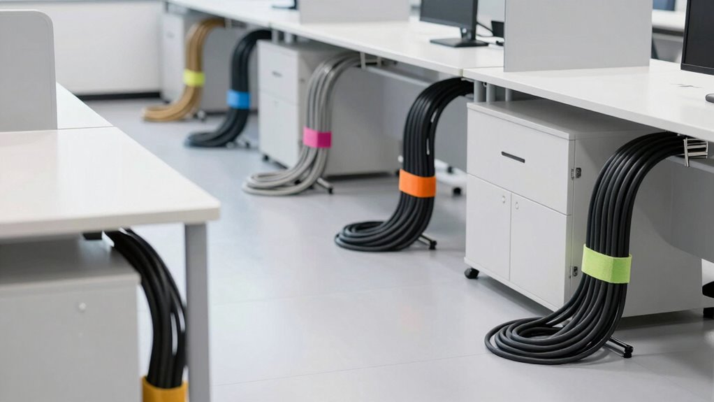 organized safe wireless workspace