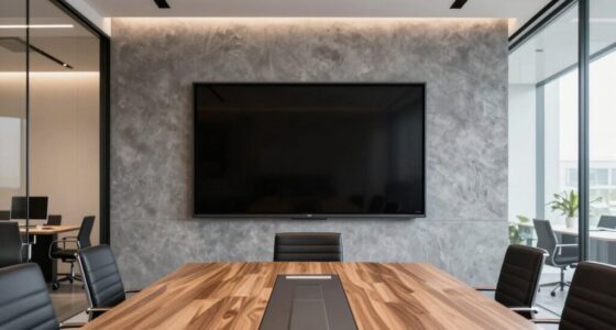 room specific display size standards