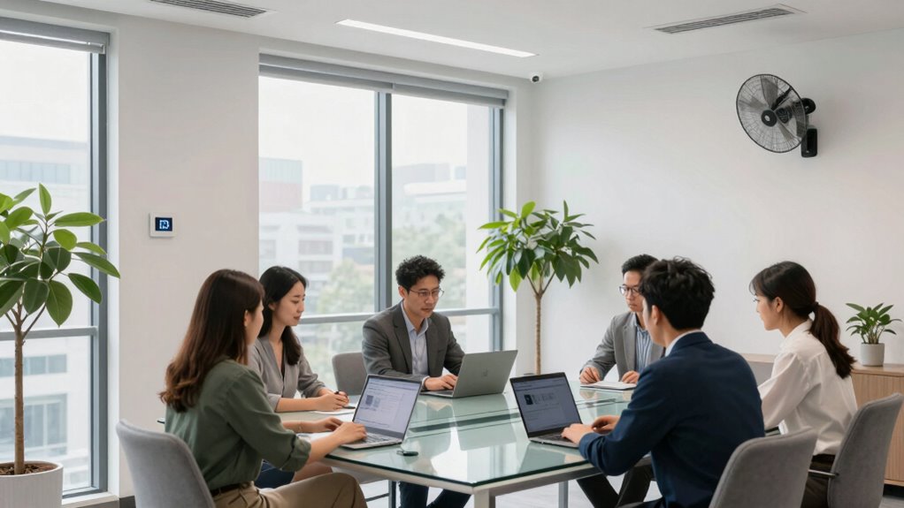 shared office temperature management
