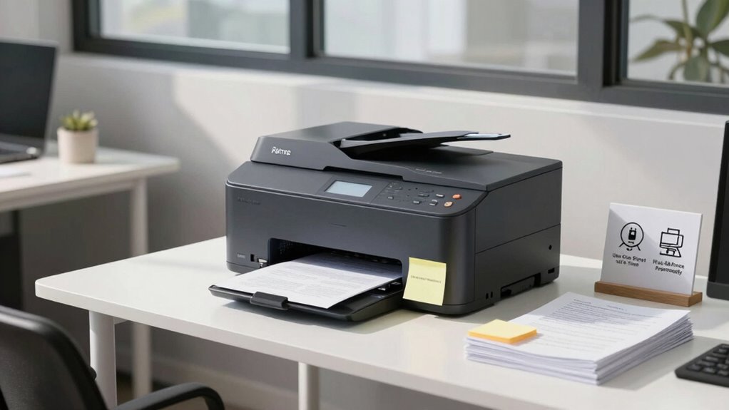 shared printer usage guidelines