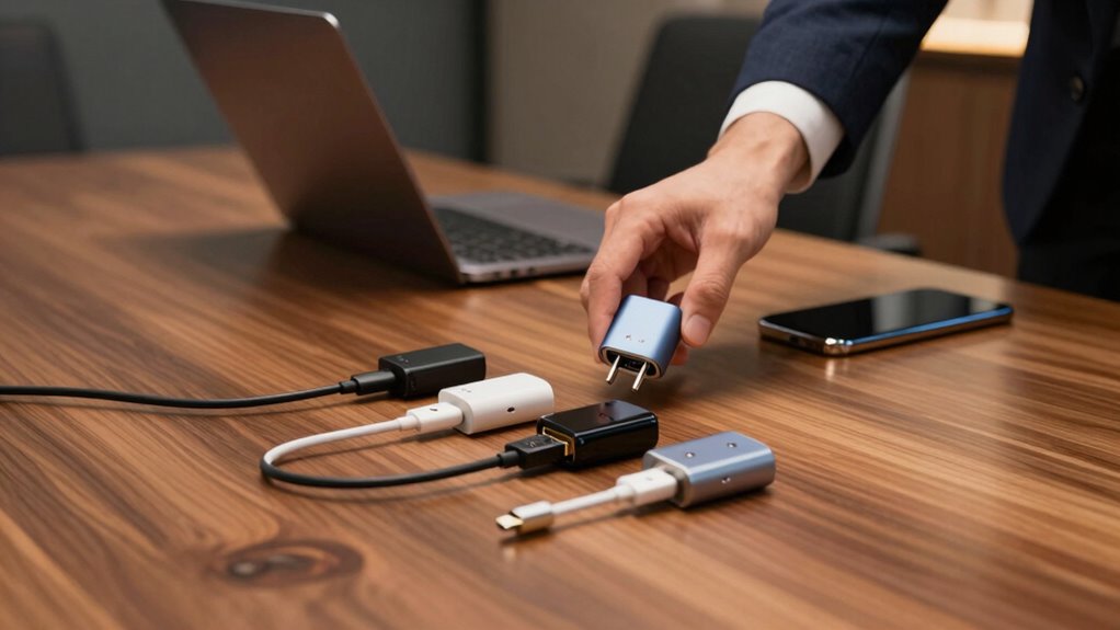 spare adapters ensure uninterrupted productivity