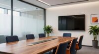 stylish uniform functional conference rooms