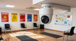 training space camera security