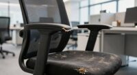 uncomfortable low quality office chairs