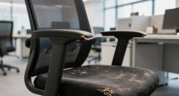 uncomfortable low quality office chairs