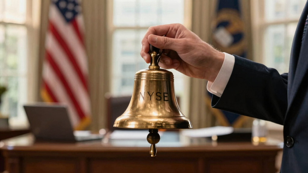 New York Stock Exchange opening bell to be rung from Oval Office for Trump Accounts launch
