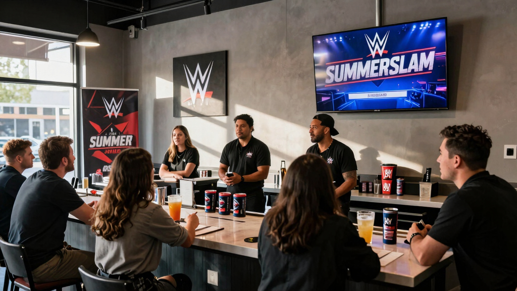 WWE and Joe Hand Promotions Team Up to Offer WWE SummerSlam to Bars and Restaurants
