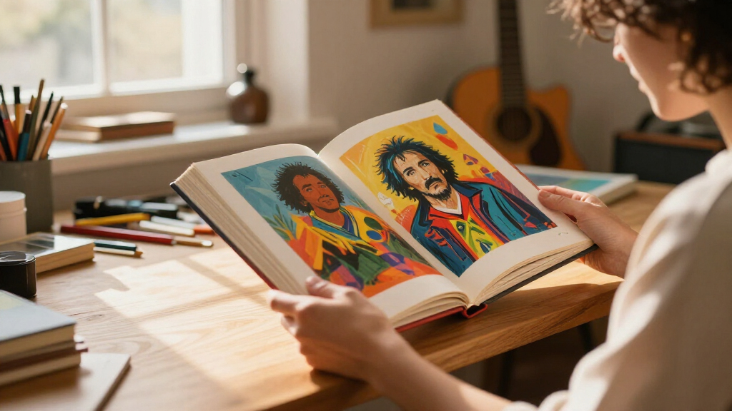 Jerry Garcia's Rare Original Art Book Returns To Print For His Birthday