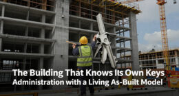 The Building That Knows Its Own Keys: Administration with a Living As-Built Model
