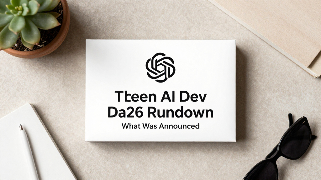 The OpenAI Dev Day 2026 Rundown: What Was Announced