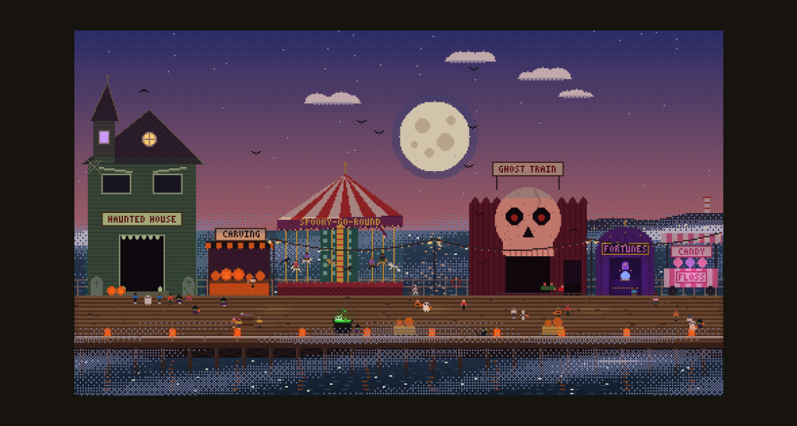 How Haunted Pier Turns Pixel Art Into A Living Diorama