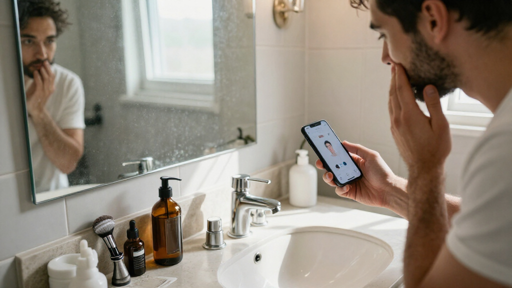 Track Skin Changes And Grooming Habits With A Men's App